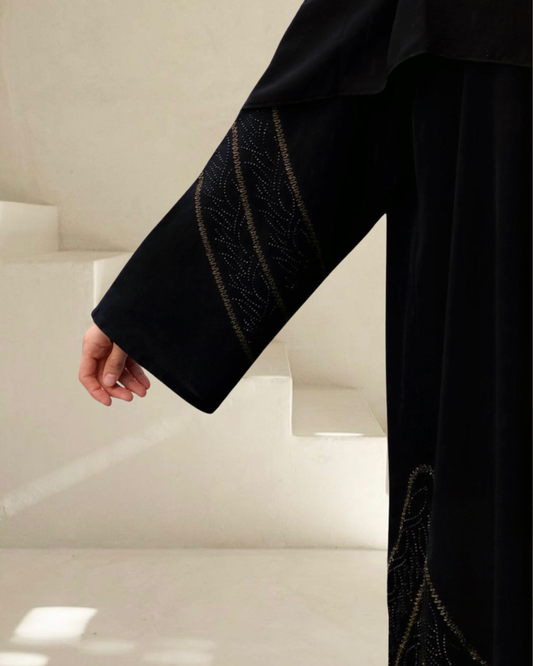 Abaya Royal Gold - عباية ذهبية ملكية